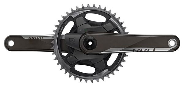 Quarq Guarnitura Sensore di potenza Sram Red D1 DUB 46 Denti 1x12V (senza scatola) Nero