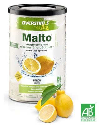 Boisson Énergétique Overstims Malto BIO Citron 450g