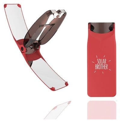 Briquet solaire Solar Brother Suncase rouge