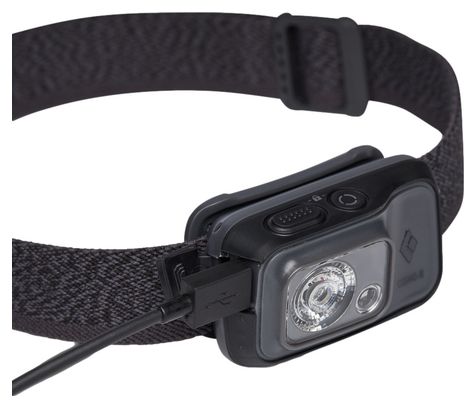 Black Diamond Cosmo 350-R Graphite Dark Grey Headlamp