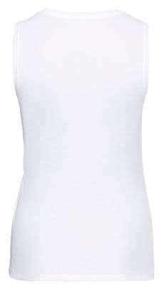 Camiseta sin mangas Odlo Active F-Dry Light Eco para mujer blanca
