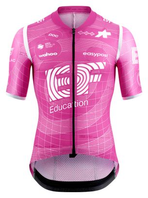 Assos Mille GT S11 Evo Team EF Pro Cycling Short Sleeve Jersey Pink Men's