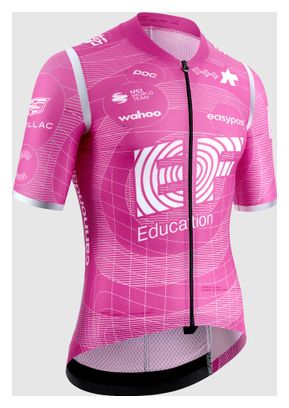 Assos Mille GT S11 Evo Team EF Pro Cycling Short Sleeve Jersey Pink Men's