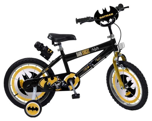 Velo 14 pouces Spiderman 4/6 ans Stabilisateur Huffy