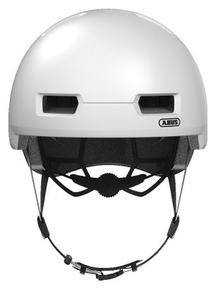 Casque Bol Abus Skurb Ace Silver / Blanc