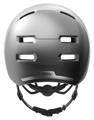 Casque Bol Abus Skurb Ace Silver / Blanc