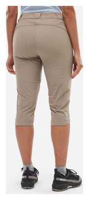 Pantaloni a tre quarti Millet Ubic Stretch beige da donna