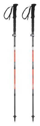 TSL Outdoor Hiking C5 Cross Wanderstöcke Schwarz/Orange