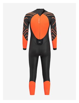 Orca Zeal Hi-Vis Neoprene Wetsuit Black/Orange | Alltricks.com