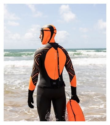 Orca Zeal Hi-Vis Neopreen Wetsuit Zwart/Oranje