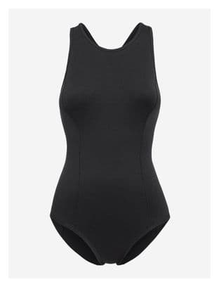 Neopren One Piece Badeanzug Damen Schwarz