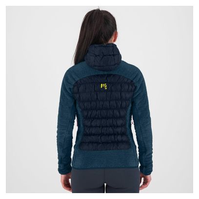 Damen Langarm Jacke Karpos Marmarole Marineblau