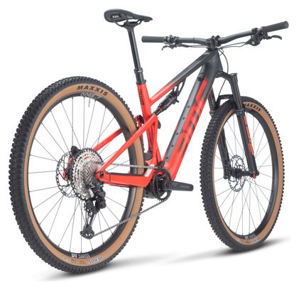 BMC Fourstroke AMP LT Two Electric Full Suspension MTB Shimano Deore XT 12S 360 Wh 29'' Carbon Grey Red 2023