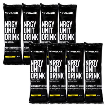 Nduranz Nrgy Unit Drink Lemon Energy Drink - 8 x 48 g