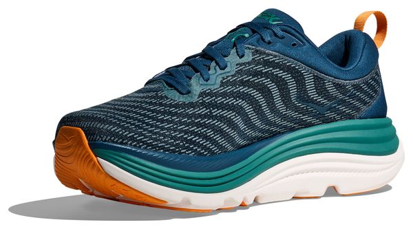 Hoka Gaviota 5 Running Shoes Blue/Orange Men