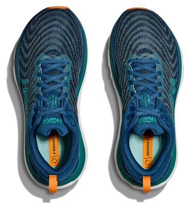 Hoka Gaviota 5 Running Shoes Blue/Orange Men