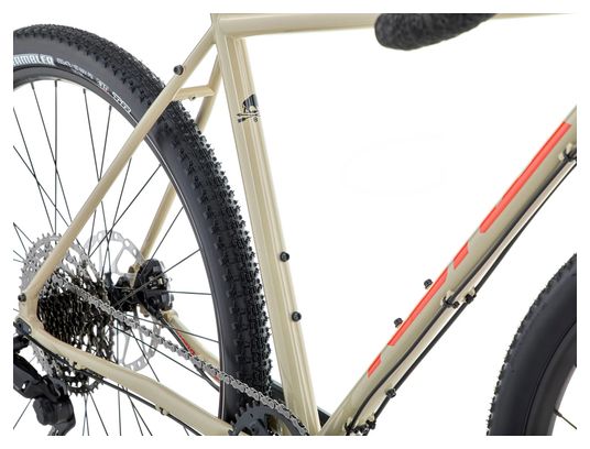 Kona Rove DL Gravelbike aus Stahl, Sram Rival 11-fach, 650 mm, beige