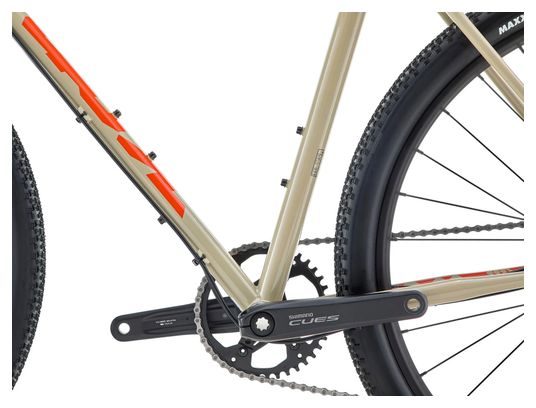 Kona Rove DL Gravelbike aus Stahl, Sram Rival 11-fach, 650 mm, beige