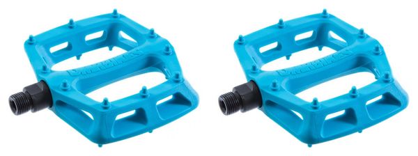 DMR Pair of Flat Pedals V6 Blue