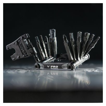 Multi-Outils Lezyne V Pro Tool (7 Fonctions) Noir