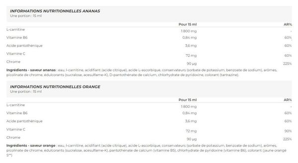 L-carnitine 120000 (1l) - Addict Sport Nutrition - Orange - L-carnitine