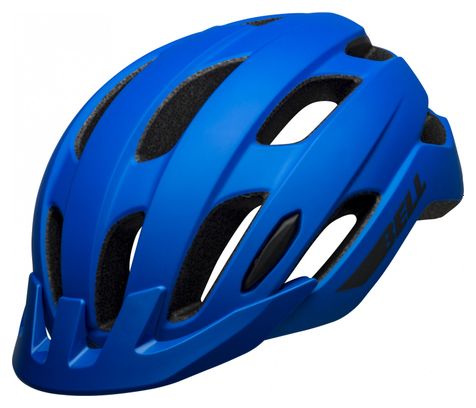 Helm Bell Trace Mat Blau