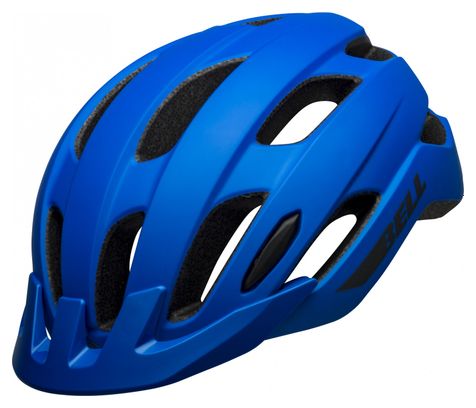 Casco Bell Trace Mat azul