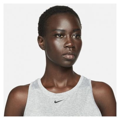 Camiseta sin mangas mujer Nike Dri-Fit One gris