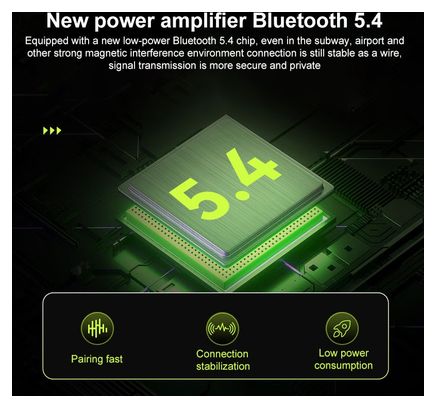 Langsdom  écouteurs à conduction osseuse étanches Bluetooth