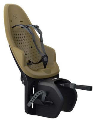 Silla de bicicleta para niños Thule Yepp 2 Maxi para montaje en portaequipajes, color verde Nutria