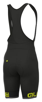 Culotte con tirantes Alé Corsa Negro/Amarillo Fluo