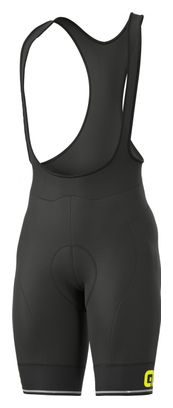 Culotte con tirantes Alé Corsa Negro/Amarillo Fluo