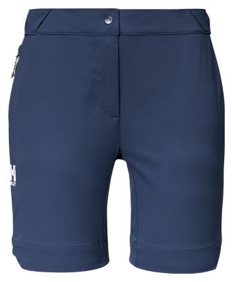 Pantaloncini Millet Ubic Stretch blu da donna