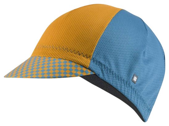 Sportful Checkmate Cap Blauw/Geel