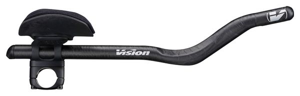 Vision TriMax Carbon Clip-on JS-Bend Black