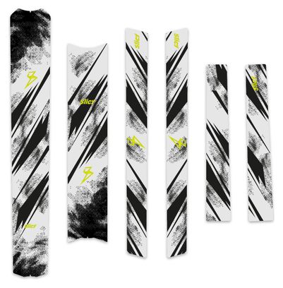 Kit di protezione telaio Slicy MX nero lucido
