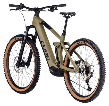Cube Stereo Hybrid 160 HPC Race 750 27.5 Electric Full Suspension MTB  Shimano Deore 12S 750 Wh 27.5'' Olive Green 2023 | Alltricks.com