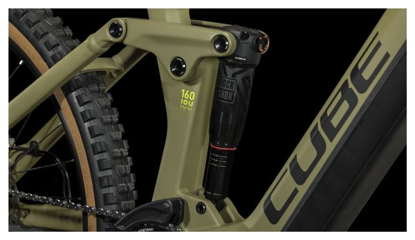 VTT Électrique Tout-Suspendu Cube Stereo Hybrid 160 HPC Race 750 27.5 ...