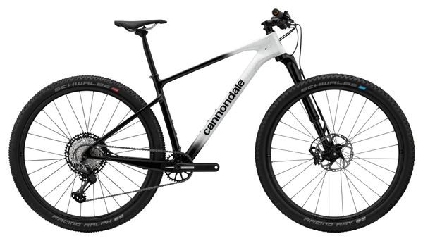 Cannondale Scalpel HT Hi-Mod Shimano XT 12V 29'' White Black Mountain  Bike