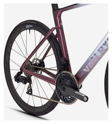 Van Rysel RCR Pro Sram Force AXS 12-Speed Road Bike, 700 mm, White/Lotus Pink