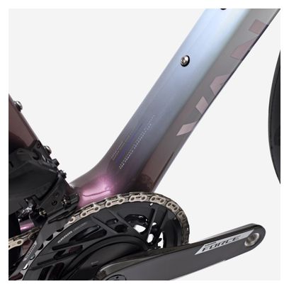 Van Rysel RCR Pro Sram Force AXS 12-Speed Road Bike, 700 mm, White/Lotus Pink