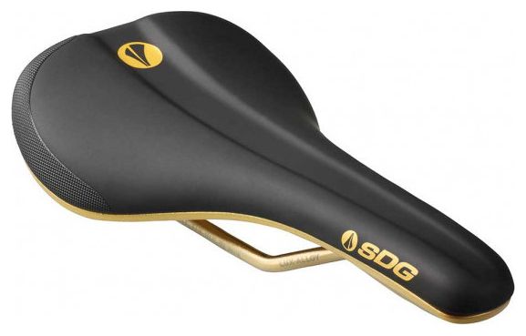 SDG Bel-Air V3 Galactic Lux-Alloy Saddle Black/Gold