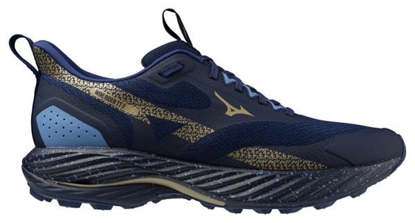 Mizuno Wave Rider TT 2 Running Schuh Blau/Gold Herren