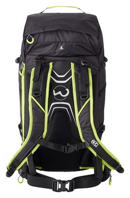Sac à Dos Raid-Trail 38 litres Noir et jaune