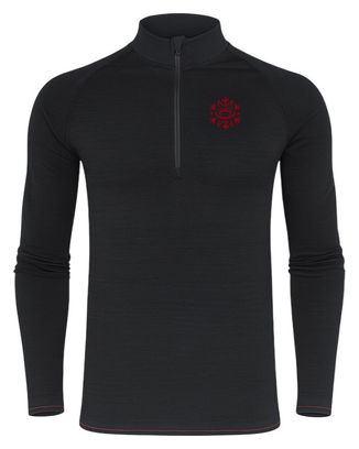 Base-Layer da uomo BV Sport Artic Merino Antracite/Rosso