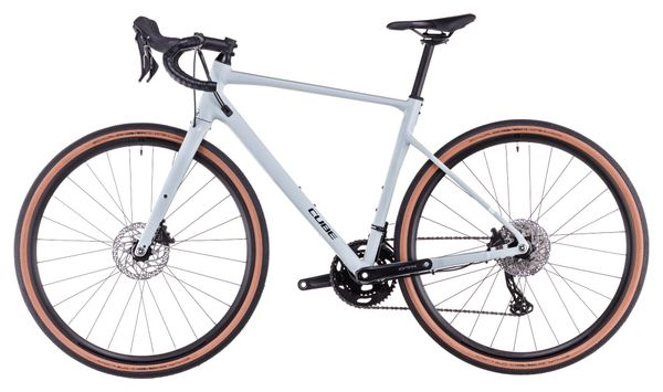 Cube Nuroad Race Gravel Bike Shimano GRX 12S 700 mm Haze Grey 2025