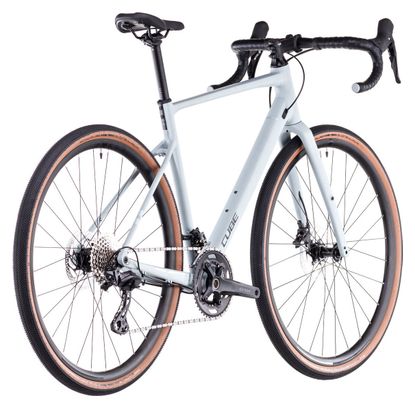 Cube Nuroad Race Gravel Bike Shimano GRX 12S 700 mm Haze Grey 2025