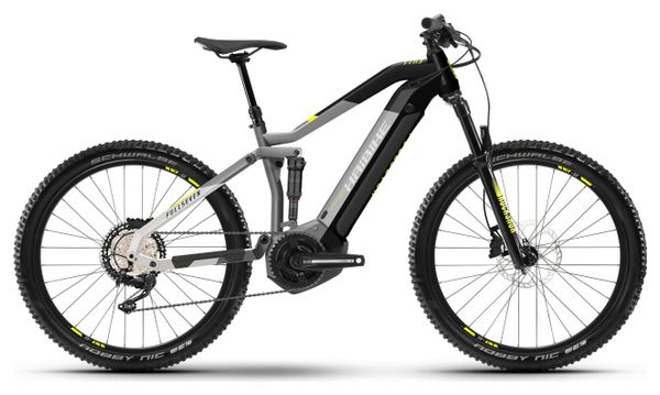 Haibike FullSeven 630 Wh Full Suspension Electric MTB Shimano Deore  12V Gray Black 2021