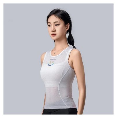 Débardeur Sport pour Femme  Séchage Rapide  Respirant - Blanc
