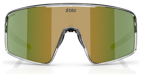 Occhiali da sole unisex Bliz P001 L Trasparente Bianco/Verde